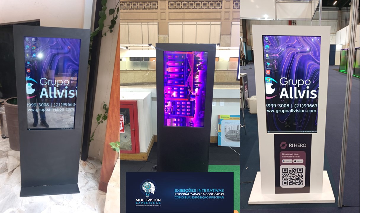 Aluguel de Totem Digital Touch Screen Interativo No Rio De janeiro