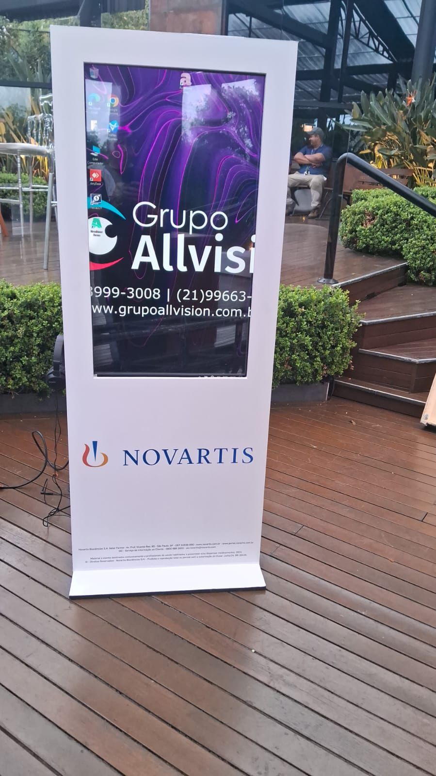 Aluguel de Totem Digital Touch Screen Interativo Em Florianópolis