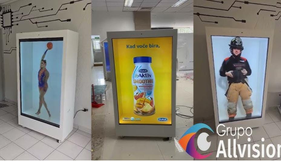 Aluguel de Painel de Led flexível -aluguel de Totem interativo Touch screen-Aluguel de Holobox e holograma 3d em Jardim Social / multinacional