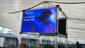 Aluguel de Painel de LED Indoor e Outdoor para Feiras, Congressos e Shows com Montagem Profissional no Rio de Janeiro RJ