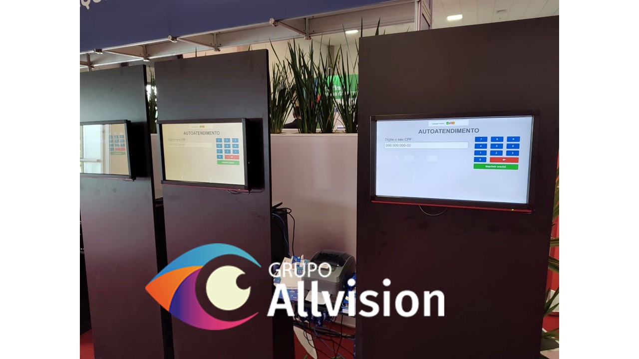 interativa: Jogos interativos para eventos-GRUPO ALLVISION Design - Jogos Interativos para Eventos RIO DE JANEIRO ALUGUEL DE TOTEM CURVO TOUCH SCREEN