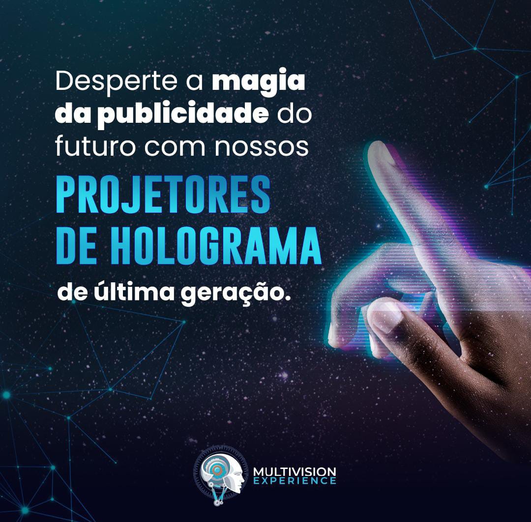 Locação e Venda de Hologramas 3D e Holobox para Eventos no Rio de Janeiro
