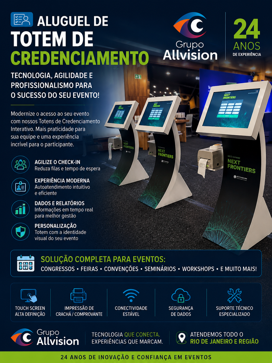 ALUGUEL DE TOTEM DE CREDECIAMENTO NO RIO DE JANEIRO-aluguel de totem de auto atendimento EM 2026